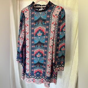 Jealous Tomato Multicolor Patterned Dress